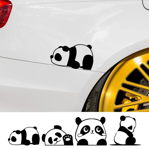 Adesivo panda divertente - adesivo,