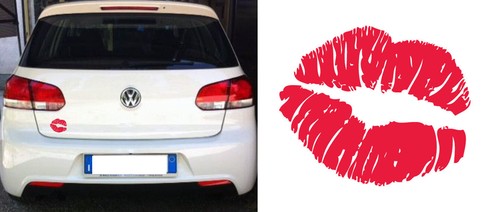 Adesivo auto bacio - -,
