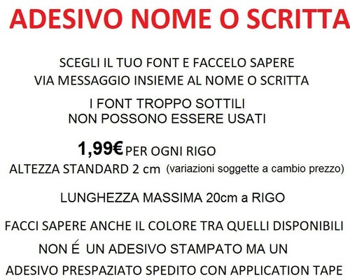 Adesivo nome personalizzato - adesivo,