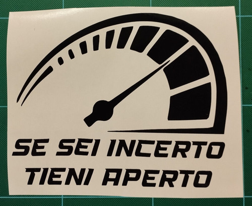 Adesivo per auto - adesivo, sei