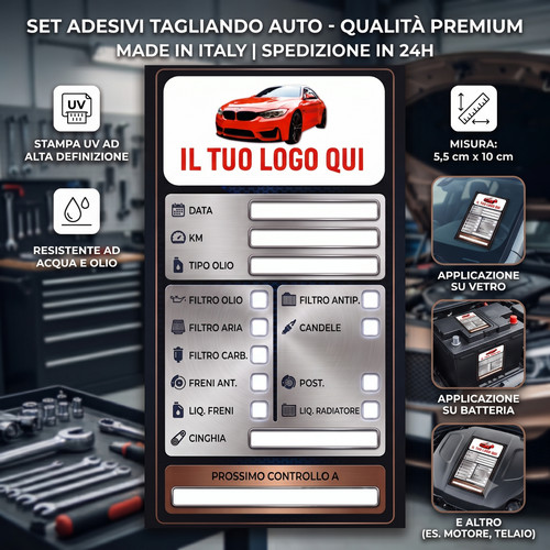 Etichette adesivi tagliando - etichette,