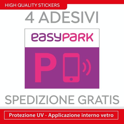 Adesivi easypark vetro - easypark,