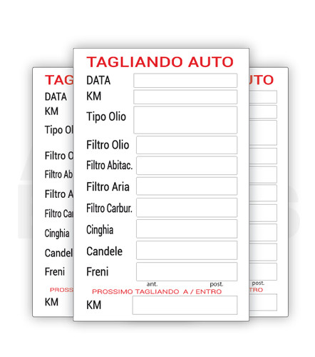 100 tagliando auto - auto, cambio