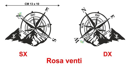 Coppia adesivi vinile - coppia, in