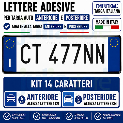 Numeri adesivi per - per, auto