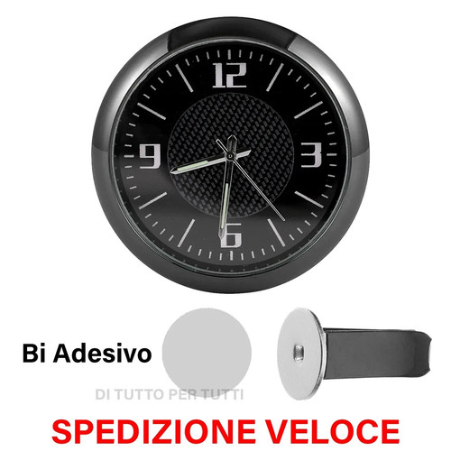 Orologio per auto adesivo - per,