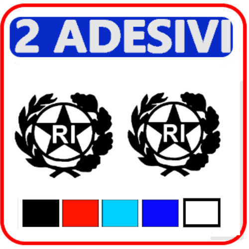 Adesivo bollino targa auto - adesivo, ri