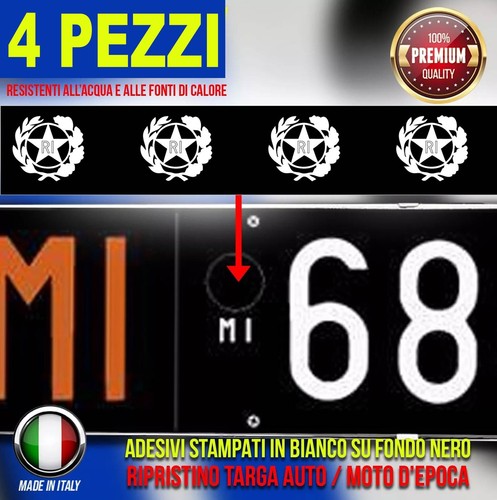 Adesivi repubblica italiana - repubblica,