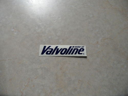 Adesivo valvoline nero tuning - adesivo,