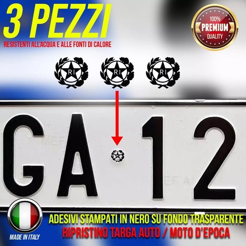 Adesivi repubblica italiana - adesivi,
