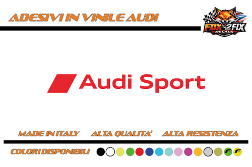 Adesivi auto audi sport - adesivi,